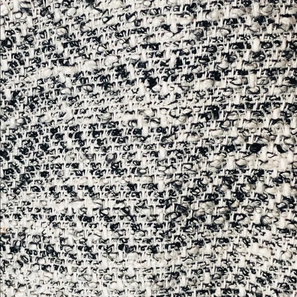 Last Day Last  Chance Eileen Fisher Black/Cream/White Cape Style Jacket - Picture 5 of 7